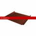Фальцевая кровля Grand Line (Гранд Лайн) Кликфальц 0,45 Drap ST на замках (RAL 8004) 1 кв.м.