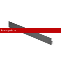 G-планка Aquasystem (Аквасистем) 2000мм ПЭ Matt (R23 Zn140) /1 шт/