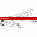 Снегозадержатель ROOFsystems ECONOM d25(круг), 1м NEXT ФАЛЬЦ, Т-обр. опора RAL 7024