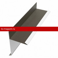 Торцевая планка сложная 140х40х85х2000мм PE Rooftop Glance 0,5мм Zn 180 RR32