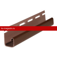 J-профиль FineBer (Файнбер) с фаской Extra Acrylic 3,05м (Могано) /1 шт/