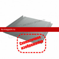 Фальцевая панель Металл Профиль FASTCLICK-Н NormanMP (ПЭ-01-8017-0.5)