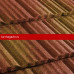 Композитная черепица Metrotile (Метротайл) MetroShake II (Терракотово-Желтый) /лист/