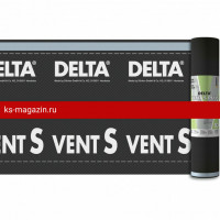 Delta-Vent S Plus диффузионная пленка с двумя зонами проклейки