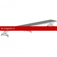 Мостик кровельный ROOFsystems ELITE 330 2,5м NEXT RAL 8004