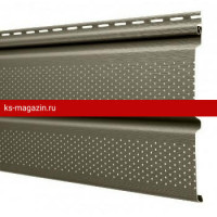 Софит Mitten (Миттен) O.P. Select Double 5 перфорированный двойной (Chestnut Brown) /1 шт/
