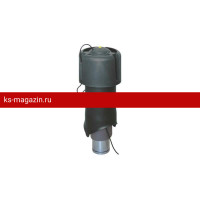 Вентилятор Krovent (Кровент) Moto R190/125 (Черный) /1 шт/