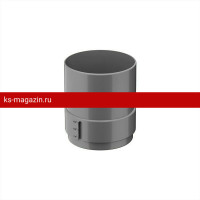Муфта Galeco (Галеко) PVC 152/100 (Графит) /1 шт/