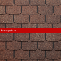 Гибкая черепица Docke Pie (Деке Пай) Premium Цюрих (Арахис) /1 кв.м/