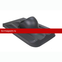 Vilpe (Вилпе) Проходной элемент XL - UNIVERSAL/PELTI для м/ч любого профиля (Черный) /1 шт/