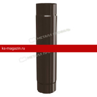 Металл Профиль Grand System lite Труба соединительная (RAL 8017) D90х1000 /1 шт/