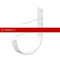 Металл Профиль Grand System lite Держатель желоба карнизный (RAL 9003) D125x132 /1 шт/