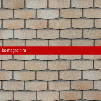Плитка фасадная ТехноНИКОЛЬ HAUBERK (Хауберк) (Камень травертин) /1 кв.м./