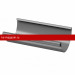 Желоб водосточный 3 м Docke (Дёке) STAL PREMIUM 125/90 (Графит RAL7024) /1 шт/