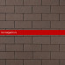 QUIET TILE Гибкая черепица Brick коричневый 3м2