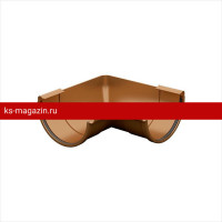 Угол внутренний 90гр. Galeco (Галеко) PVC 152/100 (Шоколад) /1 шт/
