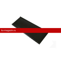 Фальцевая кровля Grand Line (Гранд Лайн) Кликфальц Pro 0,5 PurPro Matt 275 с пленкой на замках (RAL 7024) 1 кв.м.