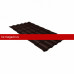 Металлочерепица кредо 0,5 Satin Matt TX RAL 8017 шоколад