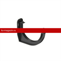 Кронштейн ПВХ Galeco (Галеко) PVC 152/100 (Черный) /1 шт/