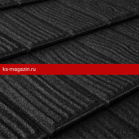Композитная черепица Metrotile (Метротайл) Ishake (Coal black) /лист/