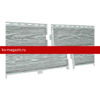 Панель фасадная UPLAST (Ю-пласт) Акриловая Хокла Винтаж (Пепел) /панель/