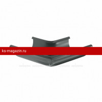 Угол желоба 90 наружный Aquasystem (Аквасистем) PU MATT 125/90 (RR 23) /1 шт/