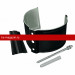 Кронштейн трубы на кирпич Optima Matt 90мм RAL 9005