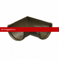 Угловой элемент 90 гр Docke PREMIUM (Каштан) /1 шт/