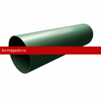 Труба 3м Grand Line (Гранд Лайн) ПВХ Standart 120/87 (Зеленый) /1 шт/