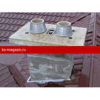Верхний комплект 2х. с вент. (изоляция) д. 1618 UNI Schiedel (Шидель) /1 шт/
