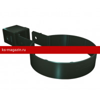 Хомут трубы Grand Line (Гранд Лайн) ПВХ Standart Kliker Premium 120/87 (Зеленый) /1 шт/ (инд.упак.)
