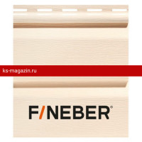 Сайдинг FineBer (Файнбер) Standart Classic Color 3,66м (Слоновая кость) /панель/