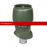 Vilpe (Вилпе) XL- 160/300/500 вентиляционный вых.с колпаком (Зеленый) /1 шт/