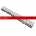 Eurovent COMB VENTI Аэроэлемент свеса 85mm x 1m ПВХ, RAL8019
