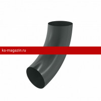 Колено универсальное Aquasystem Comfort (Аквасистем) PE 1 шт., RAL9005