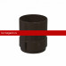 GLC PVC 152/100 Муфта трубы, коричневый RAL 8019