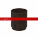 GLC PVC 152/100 Муфта трубы, коричневый RAL 8019