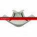 GLC PVC 152/100 Спец. угол менее 90 гр, белый RAL 9010