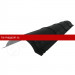 Конек полукруглый R110х2000 Stynergy (Стинержи) (CORUNDUM50Matt-9005-0.5) /1 шт/