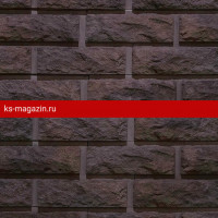 Фиброцементная панель Каньон Сколотый кирпич цвет 44