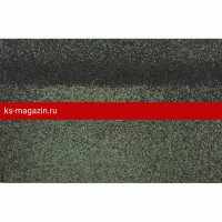 Конек/Карниз Шинглас (Shinglas) 12х0,3/20х0,25 ЭКСТРА ЗЕЛЕНЫЙ для Фазенда и Оптима /1 уп/