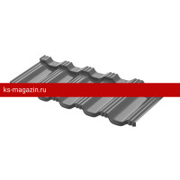 Модульная металлочерепица AquaSystem Гётеборг 1205х415 мм PE Rooftop Glance Zn180 0,5мм RR23