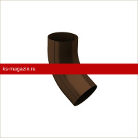 Galeco (Галеко) STAL 152/90 Колено 90мм сталь RAL 8019 /1 шт/