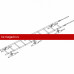 Лестница кровельная ROOFsystems PRESTIGE ZN400 3м Композит RAL 3005