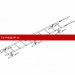 Лестница кровельная ROOFsystems PRESTIGE ZN400 3м Композит RAL 3005