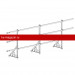 Ограждение ROOFsystems ECONOM d-25 (круг) H-900/3,0м универ ТУ RAL8017