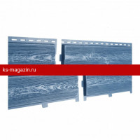 Панель фасадная UPLAST (Ю-пласт) Акриловая Хокла Color (Голубика) / 1шт./