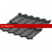 Модульная металлочерепица AquaSystem Гётеборг XXL 1205х865 мм PE Rooftop Matt Zn180 0,5мм RAL 7016