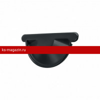 Заглушка торцевая универсальная Optima 150мм RAL 7024
