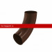 AS PUrus MATT 125/90 Отвод трубы RAL 8017